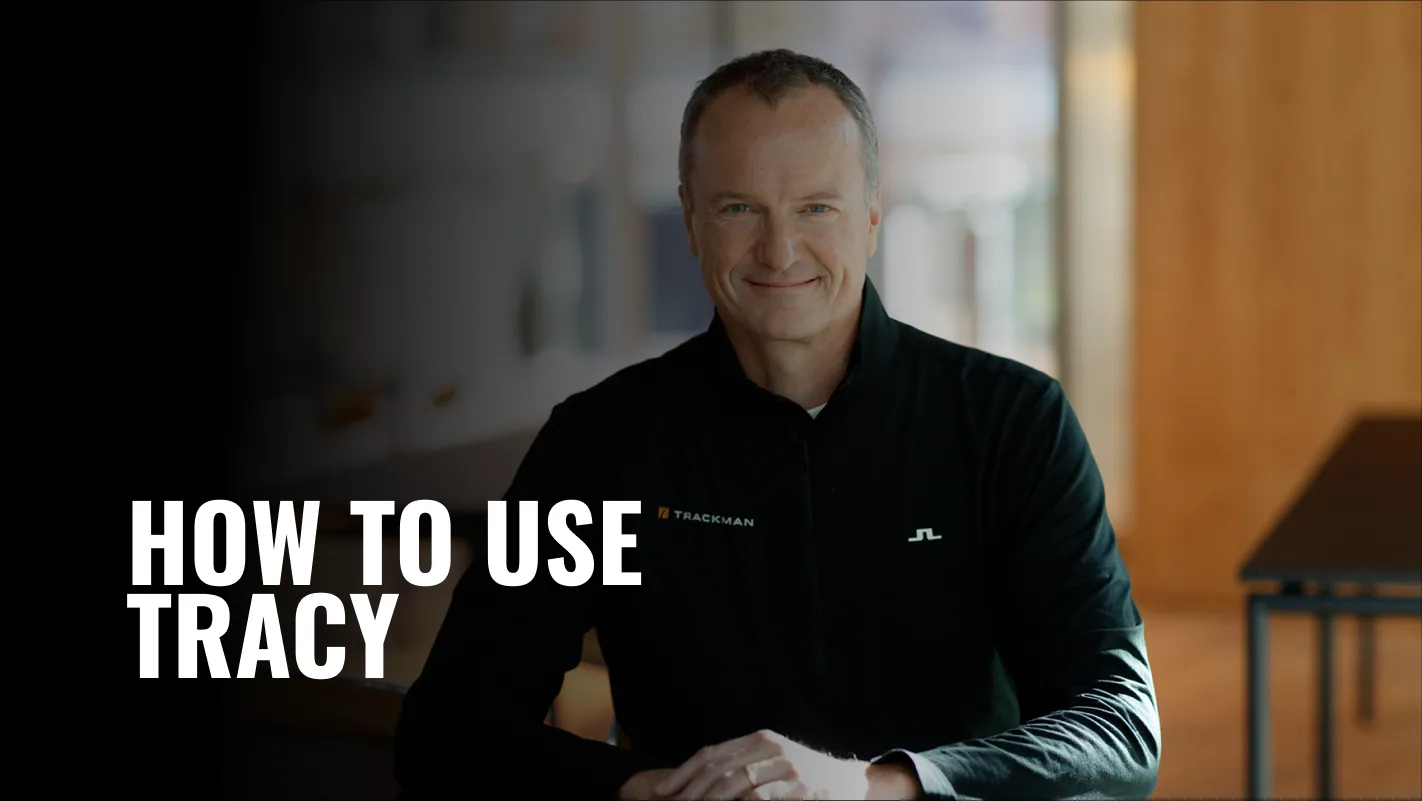 Fredrik Tuxen seated indoors, with the text "How to Use Tracy" on a dark background.