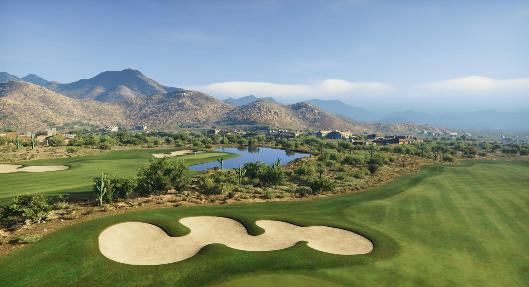 The Silverleaf Club golf course designed by Tom Weiskopf in Trackman's Virtual Golf 3 library.